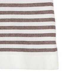 AMERICAN HOLIC ボーダーハーフスリーブニットプルオーバー