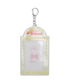 WEGO ラメクリアスイーツカードホルダーキーホルダー