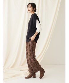 CRAFT STANDARD BOUTIQUE 洗える クルーネックニットベスト