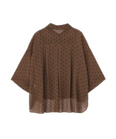 YECCA VECCA 【2点SET】キャミ付きシアードットシャツ