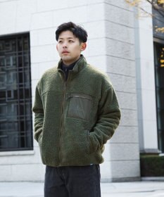 SHARE PARK MENS 【UNISEX】ボアフリースジャケット（L・XLサイズ）