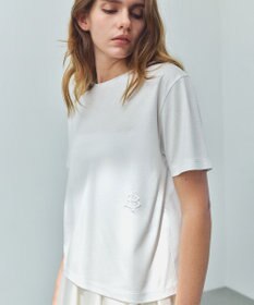 BEIGE， COOKE / オリジナルロゴ刺繍Tシャツ