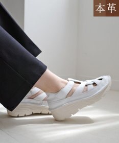 Pointer 本革編み込みグルカサンダル