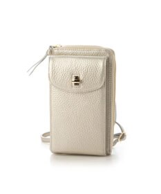 UNBILLION ペルケ perche / 牛革シュリンクタイプモバイルウォレットショルダー　旧8660