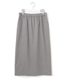 ICB 【洗える】T/Wブロード ナロースカート