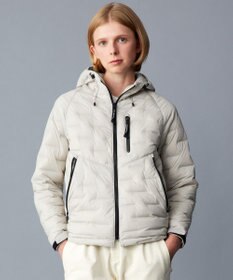 JOSEPH ABBOUD MOUNTAIN 【ストレッチ/撥水/軽量/パッカブル/ライナードッキング対応】2WAYストレッチ ダウン パーカー