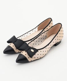 TOCCA RIBBON FLAT SHEER PUMPS パンプス