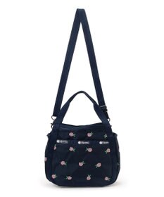 LeSportsac SMALL JENNI/ピンクローズエンブロイダリー