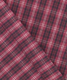 組曲 KIDS 【150-160㎝】チェックラッフル ブラウス