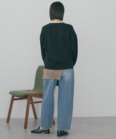 AMERICAN HOLIC ワンポイントサガラ刺繍裏毛プルオーバー