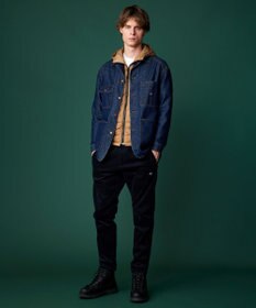 JOSEPH ABBOUD MOUNTAIN 【ストレッチ/撥水/軽量/パッカブル/ライナードッキング対応】2WAYストレッチ ダウン パーカー