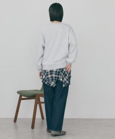 AMERICAN HOLIC ワンポイントサガラ刺繍裏毛プルオーバー