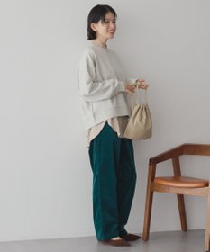 AMERICAN HOLIC 配色ライン裏毛プルオーバー