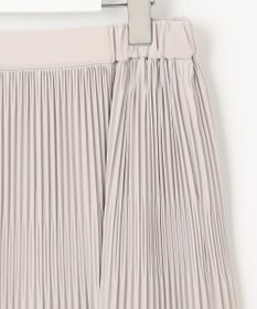 自由区 L 【ご好評につき追加生産・セットアップ対応・洗える】ライトサテンプリーツ スカート