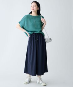 ANY ラミータッチオーバーニット