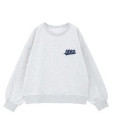 AMERICAN HOLIC ワンポイントサガラ刺繍裏毛プルオーバー