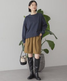 AMERICAN HOLIC 配色ライン裏毛プルオーバー