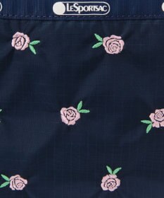 LeSportsac SMALL JENNI/ピンクローズエンブロイダリー