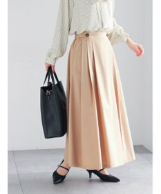 Te chichi タイプライタータックフレアスカート