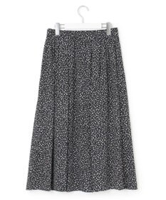 23区 S 【接触冷感/吸水速乾】ペインティングプリント スカート