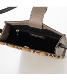 UNBILLION perche クバ布×姫路レザーミニショルダー