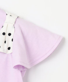 ANY KIDS ひんやりクール 肩リボンTシャツ