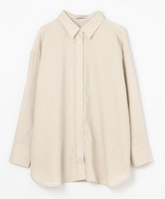 ANY ライトリネンクロスチュニックシャツ