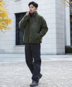 SHARE PARK MENS 【UNISEX】ボアフリースジャケット（L・XLサイズ）