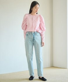 #Newans 【アイロンいらず】ジュリエットスリーブブラウス