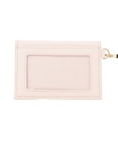 Maison de FLEUR リール付きビジューカードポケットパスケース