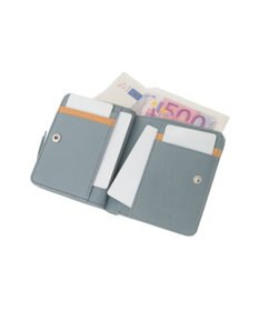 genten ピア Lファスナー二つ折り財布