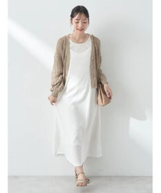 earth music&ecology チェックキャミワンピース