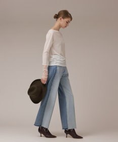 GRACE CONTINENTAL アセテートシアーカットトップ