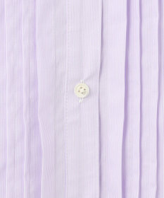 J.PRESS LADIES 【洗える】BEZ VEGA ストライプ ピンタック ブラウス