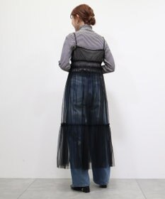 AMERICAN HOLIC ティアードチュールワンピース