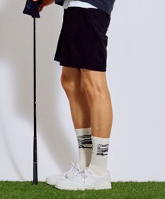 PW CIRCULUS 【MEN】WAVYロゴソックス ゴルフ