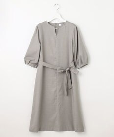 J.PRESS LADIES 【セットアップ対応・洗える・UVケア・速乾】 OXIJEWELストレッチ ワンピース