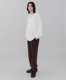 WEGO 【ウエストゴム/SMLサイズ展開】TRイージーストレートパンツ