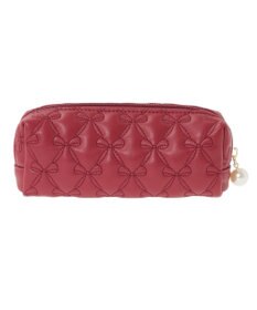 Maison de FLEUR リボンキルティングロングポーチ