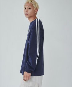 WEGO 【ユニセックス着用ITEM】ラインゲームロゴT（LS）