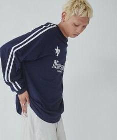 WEGO 【ユニセックス着用ITEM】ラインゲームロゴT（LS）