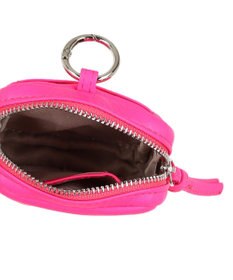 UNBILLION ペルケ perche / 蛍光レザーストラップ付き・チャームポーチショルダー