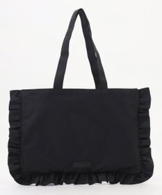 LA BAGAGERIE LA BAGAGERIE×chiyo ポーチ付きフリルエコバッグ