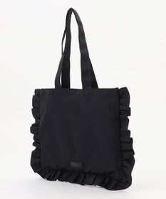 LA BAGAGERIE LA BAGAGERIE×chiyo ポーチ付きフリルエコバッグ