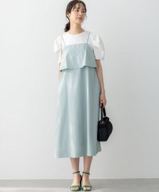 組曲 GIZAコットンタックスリーブ Tシャツ