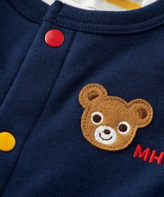 MIKI HOUSE HOT BISCUITS 【ミキハウス】 オーバーオールギフトセット【BOX付き】