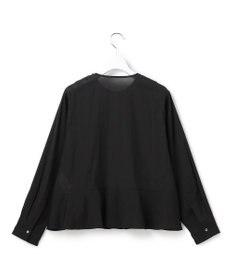 23区 【GOLD LABEL】トリアセテートオーガンジー プリーツブラウス