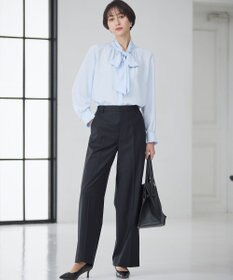 23区 L 【セットアップ着用】ファインネスウール ワイド パンツ
