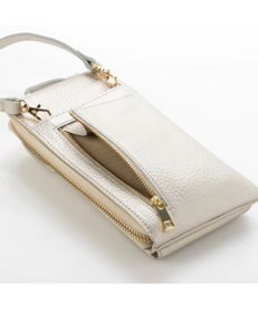 UNBILLION ペルケ perche / 牛革シュリンクタイプモバイルウォレットショルダー　旧8660
