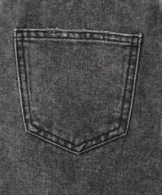 WEGO 【新色追加/美脚/XSSMLサイズ展開】ストレートデニムパンツ